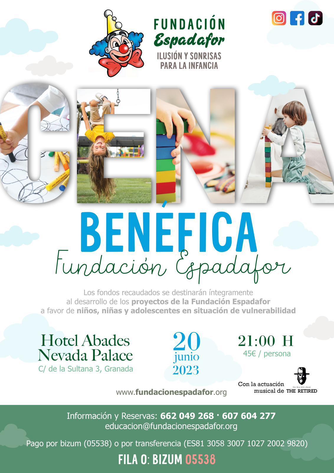 Cena Benéfica de Fundación Espadafor