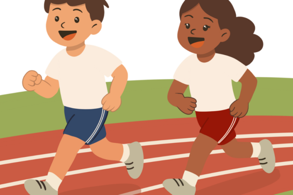 El CEIP Giner de los Ríos celebra el Día de la Paz con una carrera solidaria